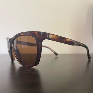 Electric polarized tortoise shell sunglasses. WATTS model.